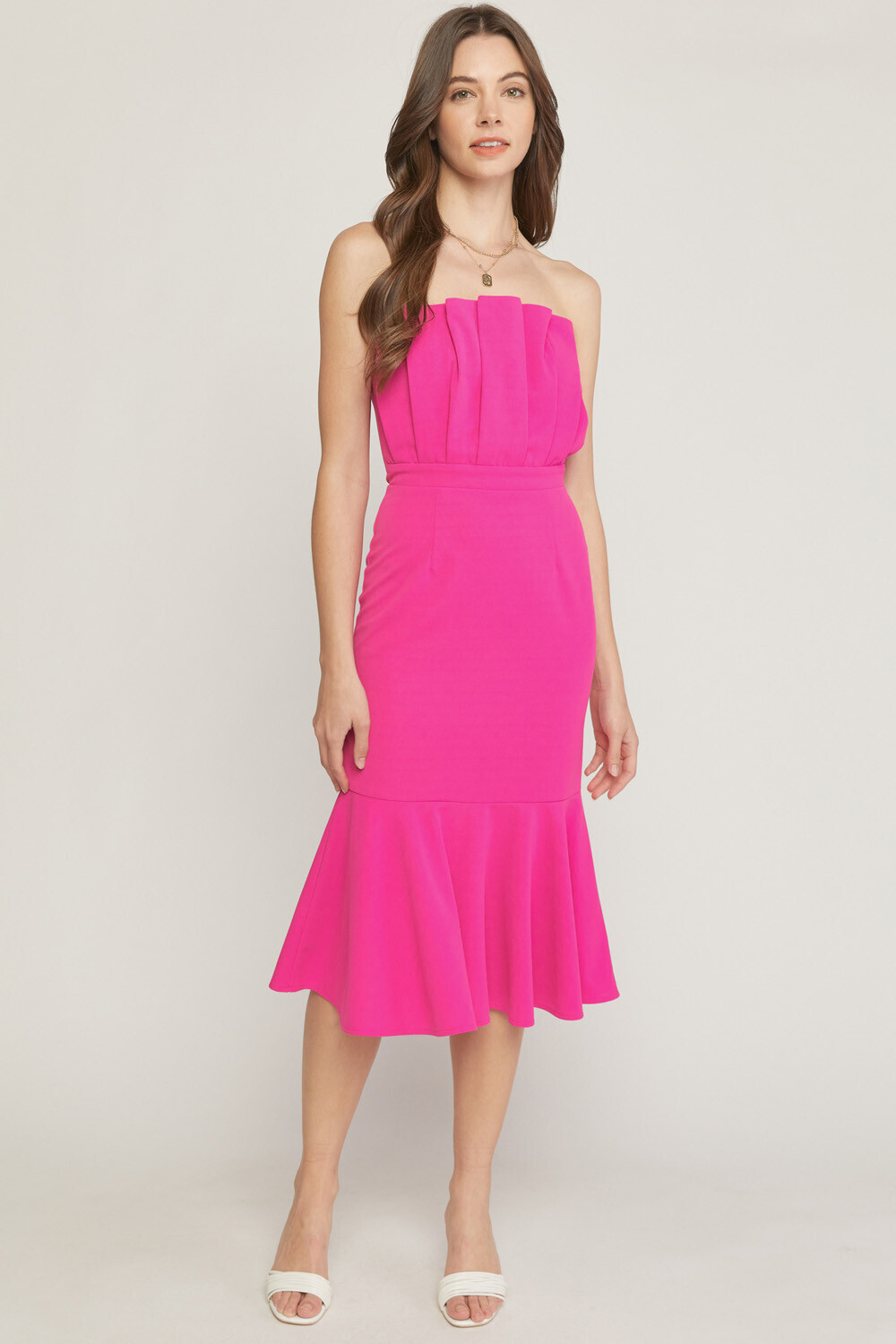 Stand Out Strapless Dress