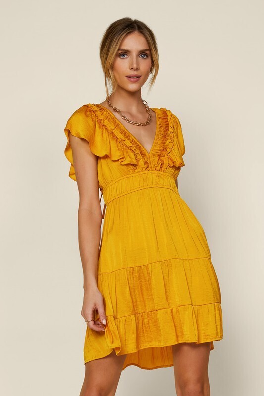 Autumn Marigold Dress