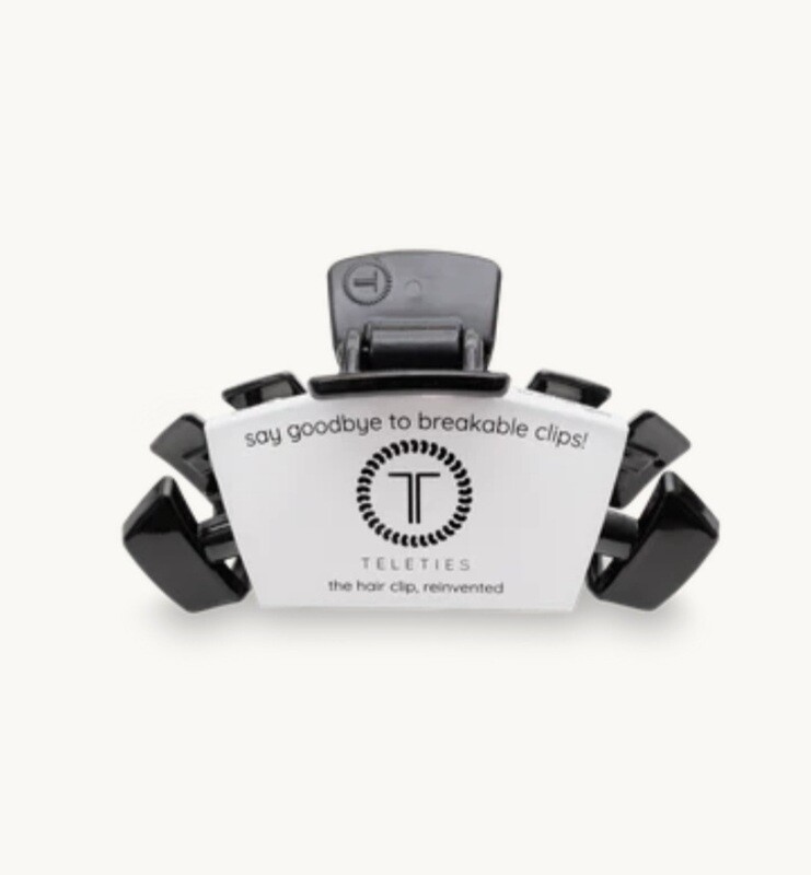 Teleties The Hair Clip -Black -Medium