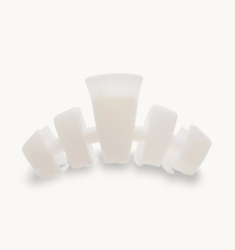 Teleties The Hair Clip - Coconut White - Large