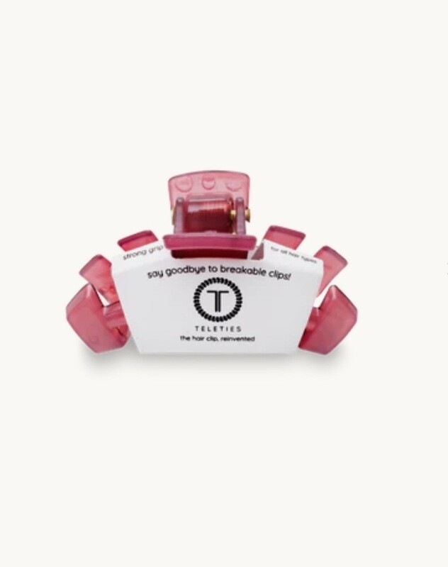Teleties The Hair Clip -Plum Tiny