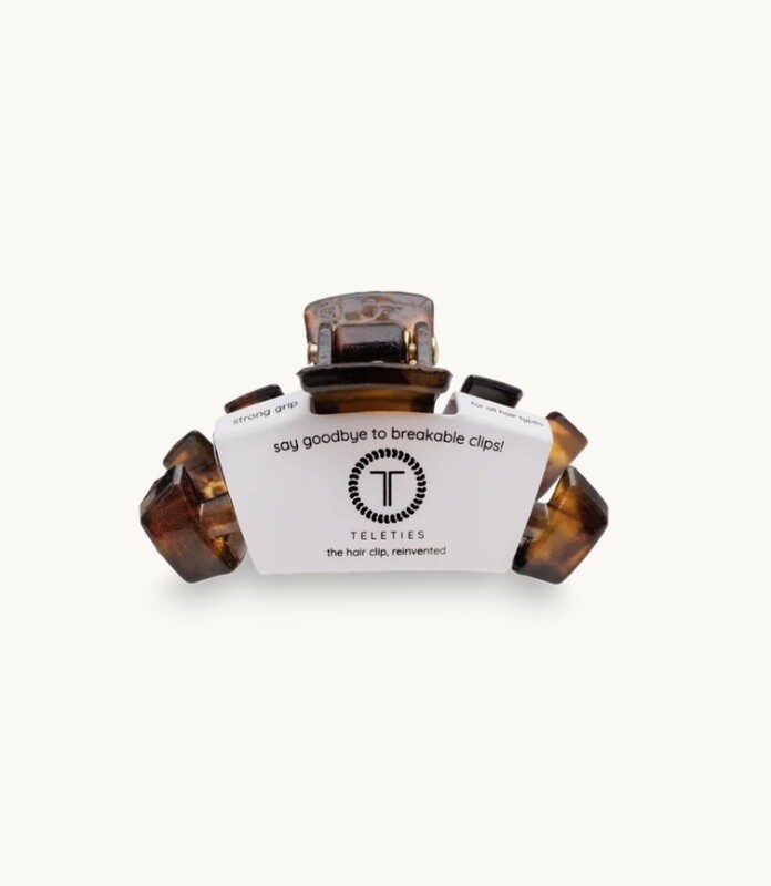 Teleties The Hair Clip -Tortoise -Tiny