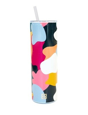 Mary Square Stainless Skinny Tumbler