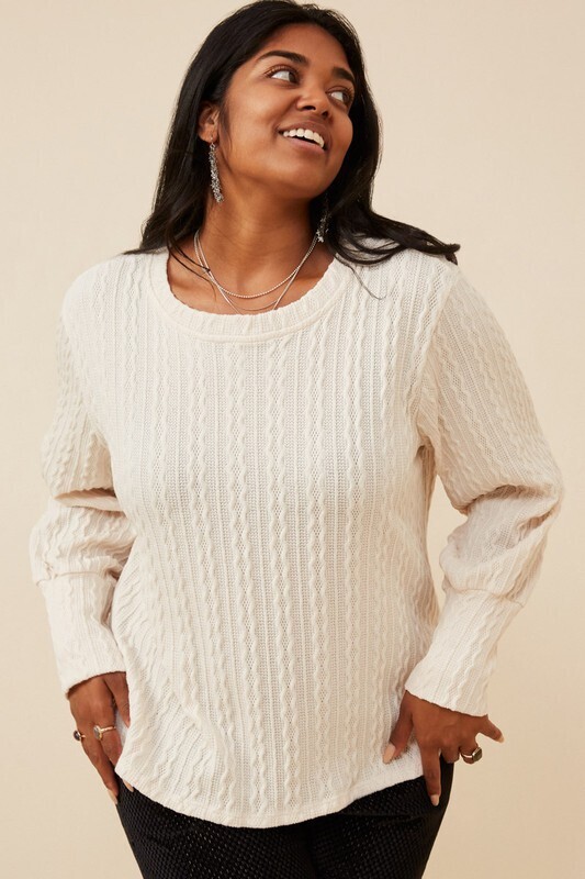 Dreaming Of Winter Sweater, CURVY