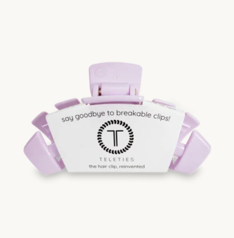 Teleties The Hair Clip -Lilac Large