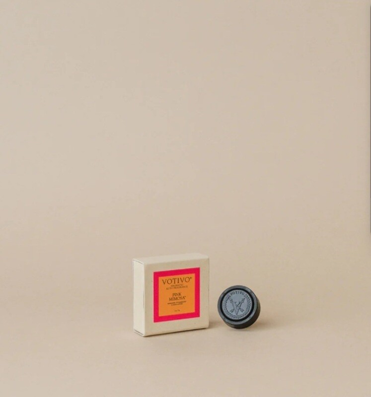 Votivo Pink Mimosa Auto Clip Fragrance
