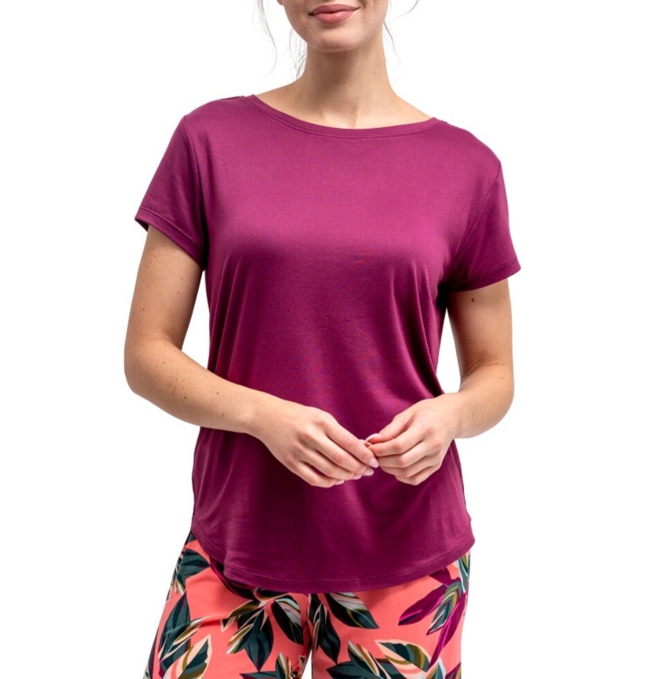 Hello Mello Dream Tee, Plum