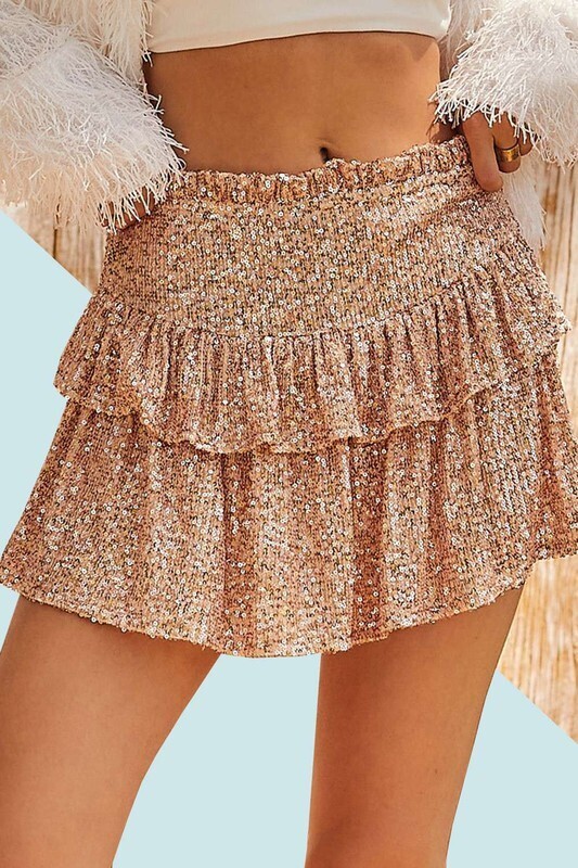 Sequin Bomb Skirt