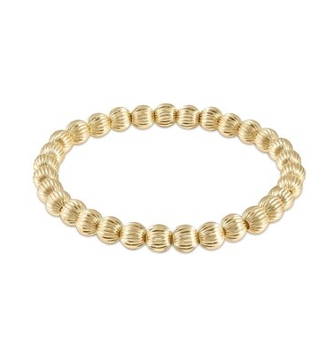 enewton Extends -Dignity Gold 5mm Bead Bracelet Gold