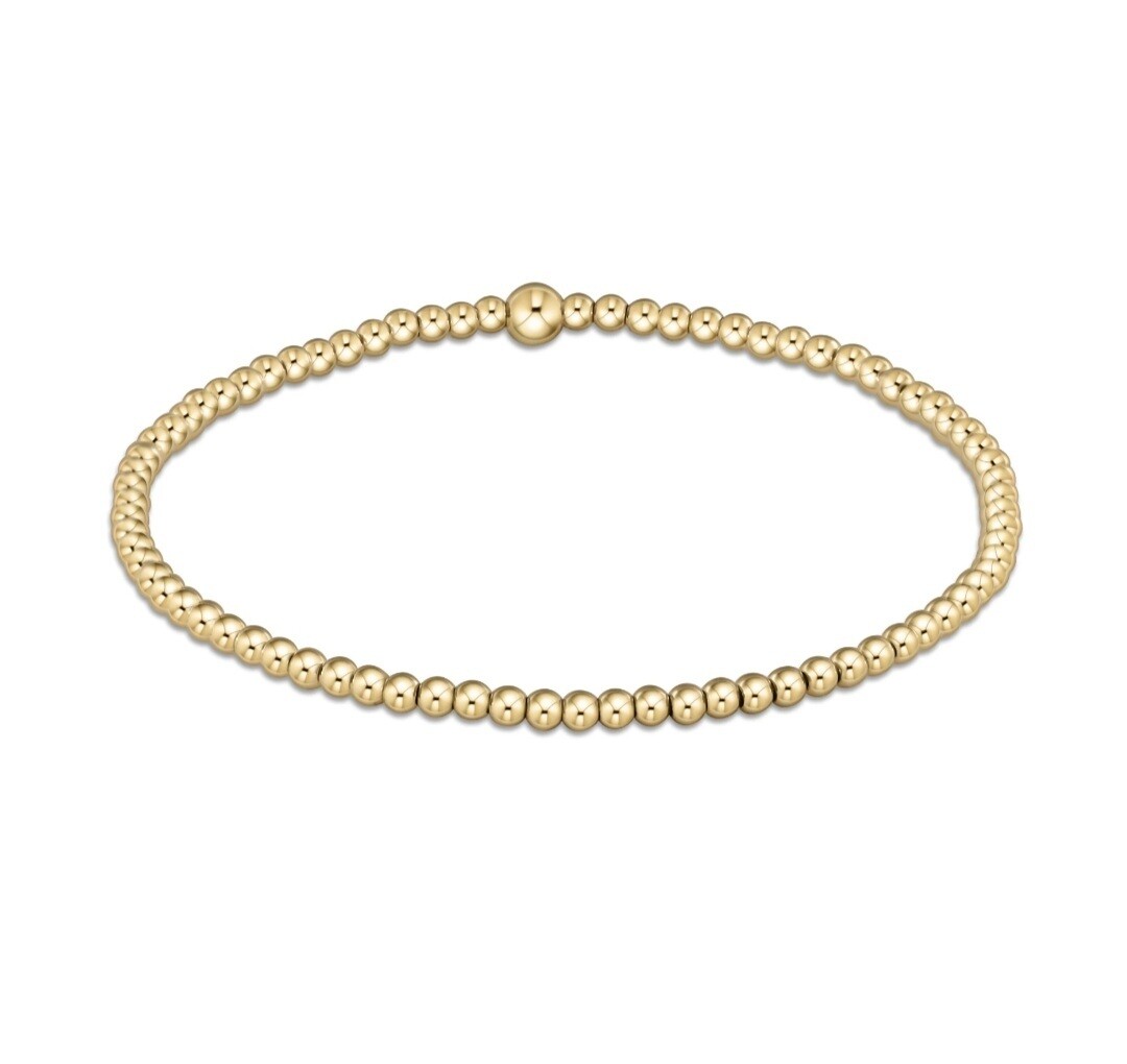 enewton Extends -Classic Gold 2mm Bead Bracelet