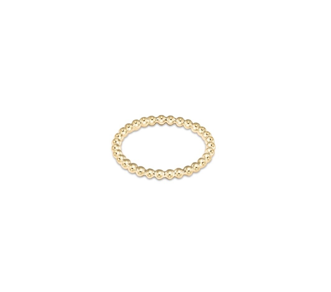 enewton Classic Gold Bead Ring