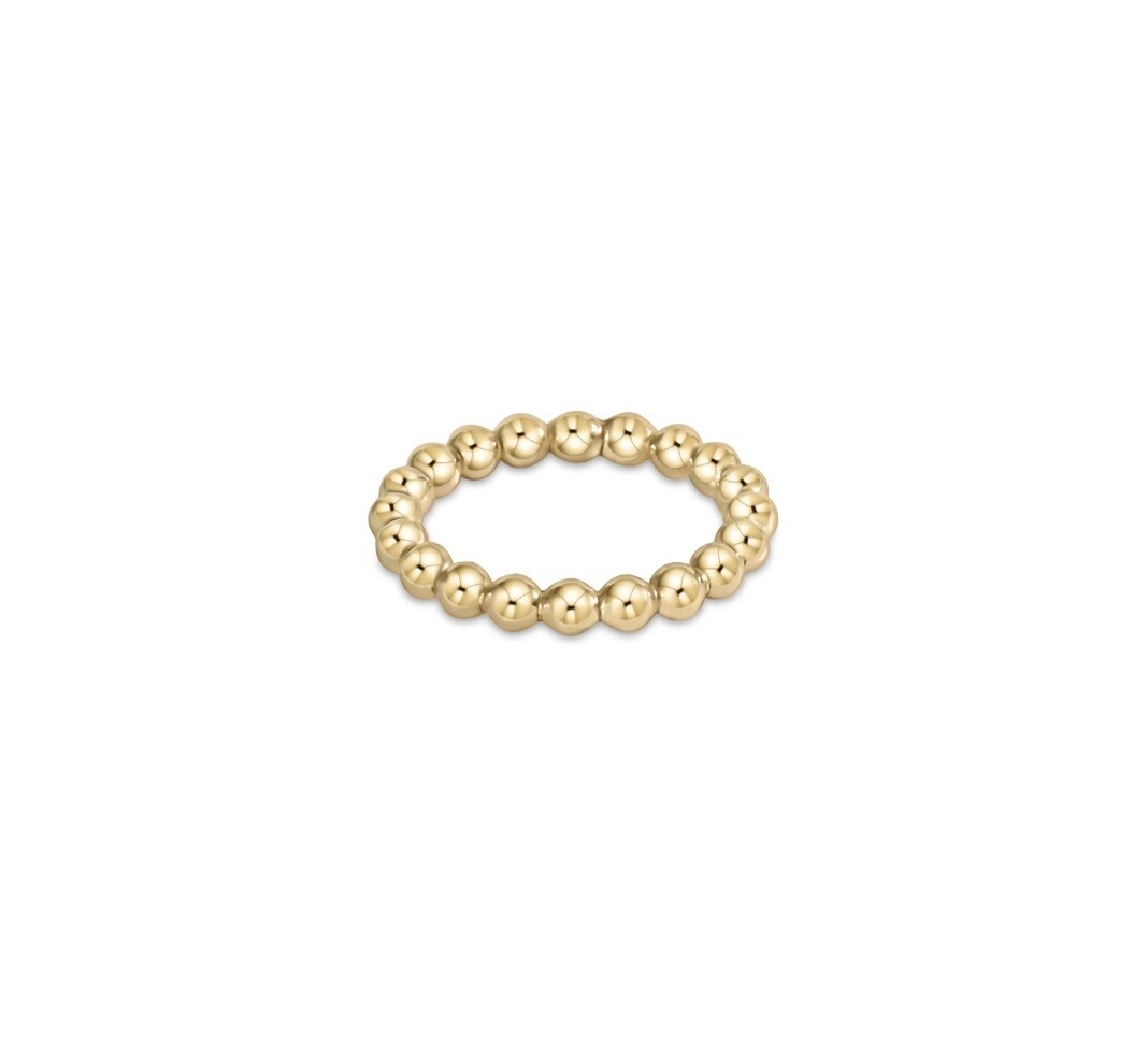 enewton Classic Gold 3mm Bead Ring