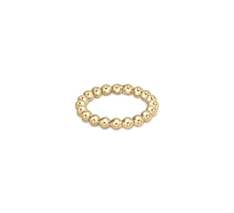 enewton Classic Gold 3mm Bead Ring