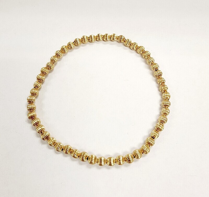enewton Extends -Dignity Gold 4mm Bead Bracelet Gold