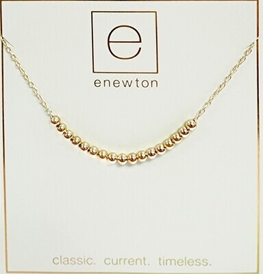 enewton 16" Necklace Gold - Classic Beaded Bliss - 2.5mm
