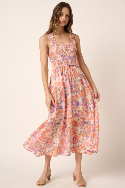 Whimsical Love Print Dress