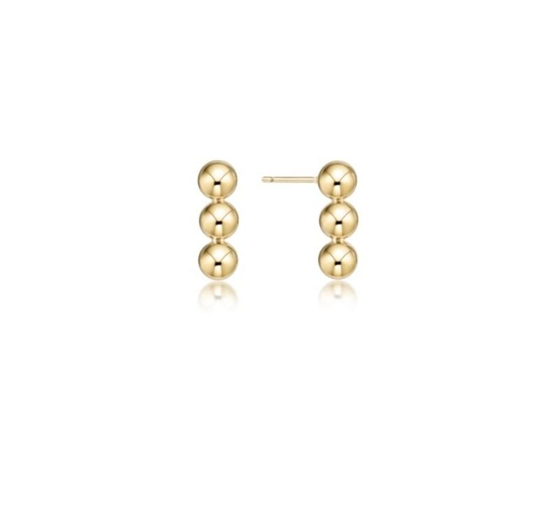 enewton Joy Stud - 4mm Gold