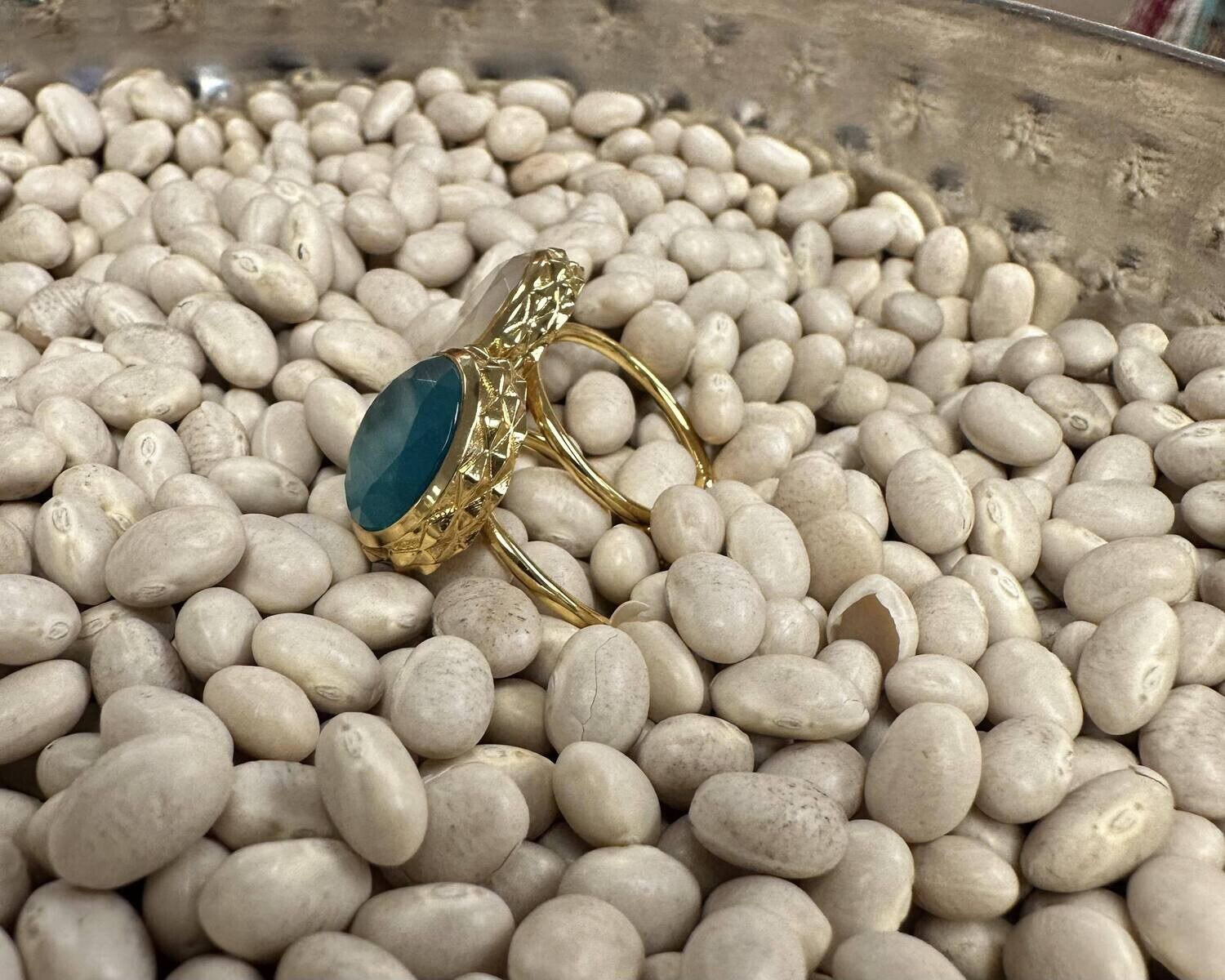 Betty Carre Amalfi Ring w/Round Stone