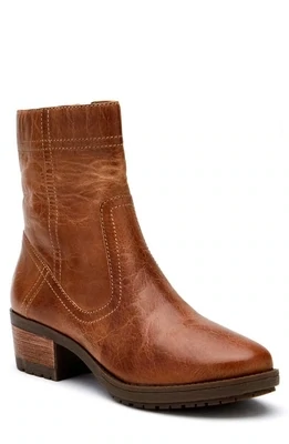 Matisse Davis Vintage Tan Leather Bootie