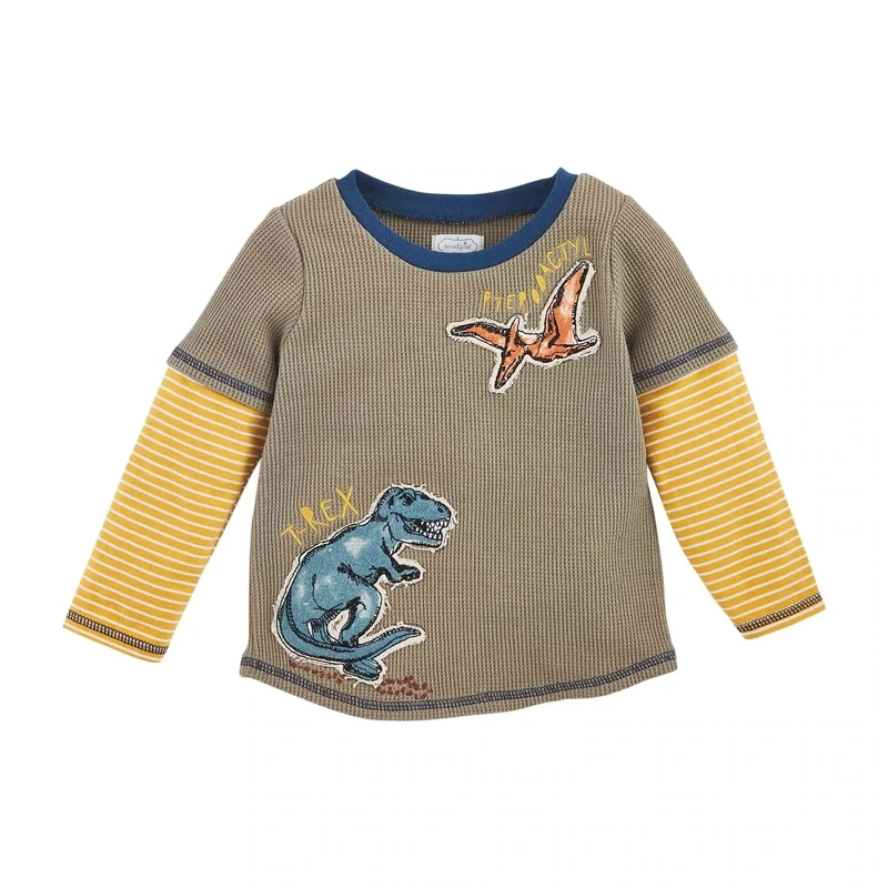 Mud Pie Trex Dino Boy Tee