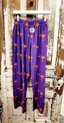 Brief Insanity Pajama Pants - Palmetto Purp/Orange