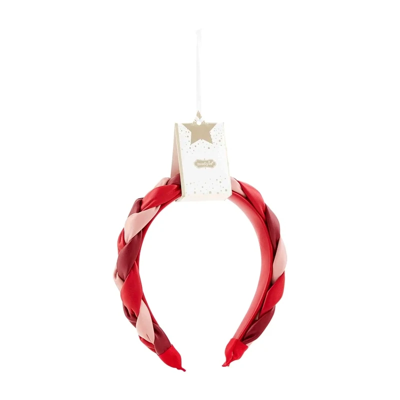 Mud Pie Braided Leather Headband