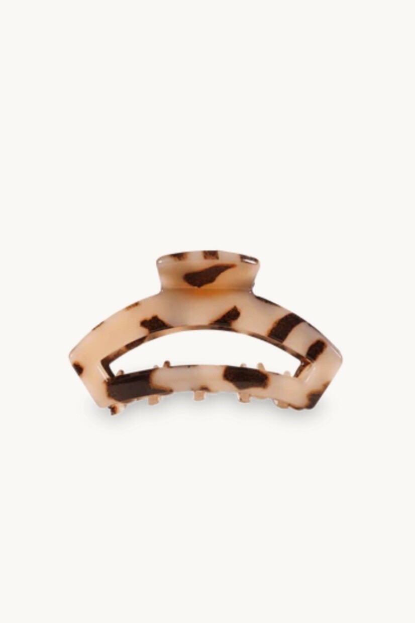 Teleties Open Hair Clip - Blonde Tortoise - Tiny