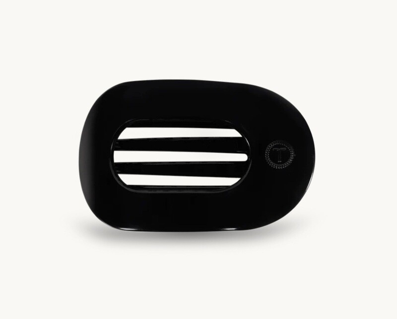 Teleties The Flat Clip - Jet Black - Medium