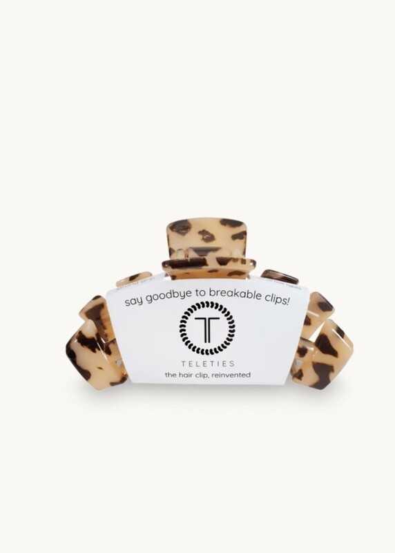 Teleties The Hair Clip - Blonde Tortoise Tiny