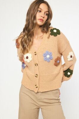Earthly Chic Button Down Sweater