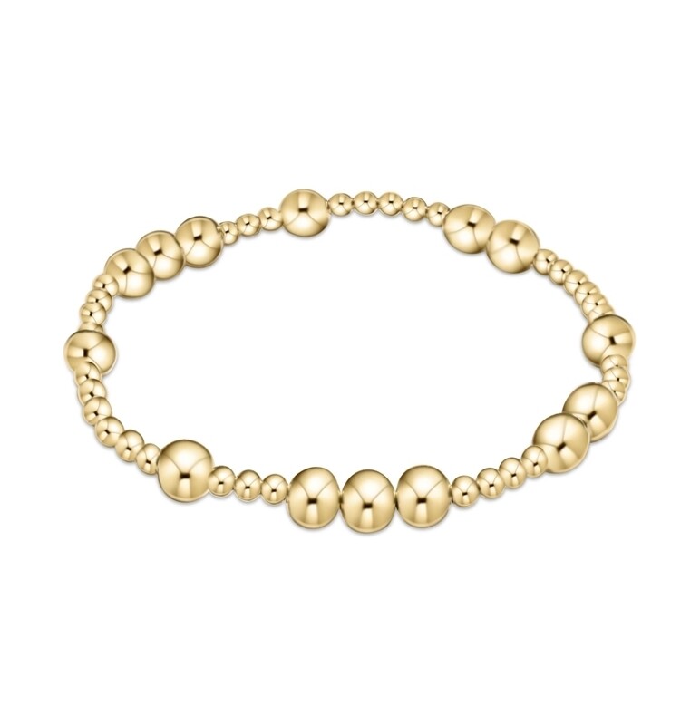 enewton Hope Unwritten 6mm Bead Bracelet - Gold