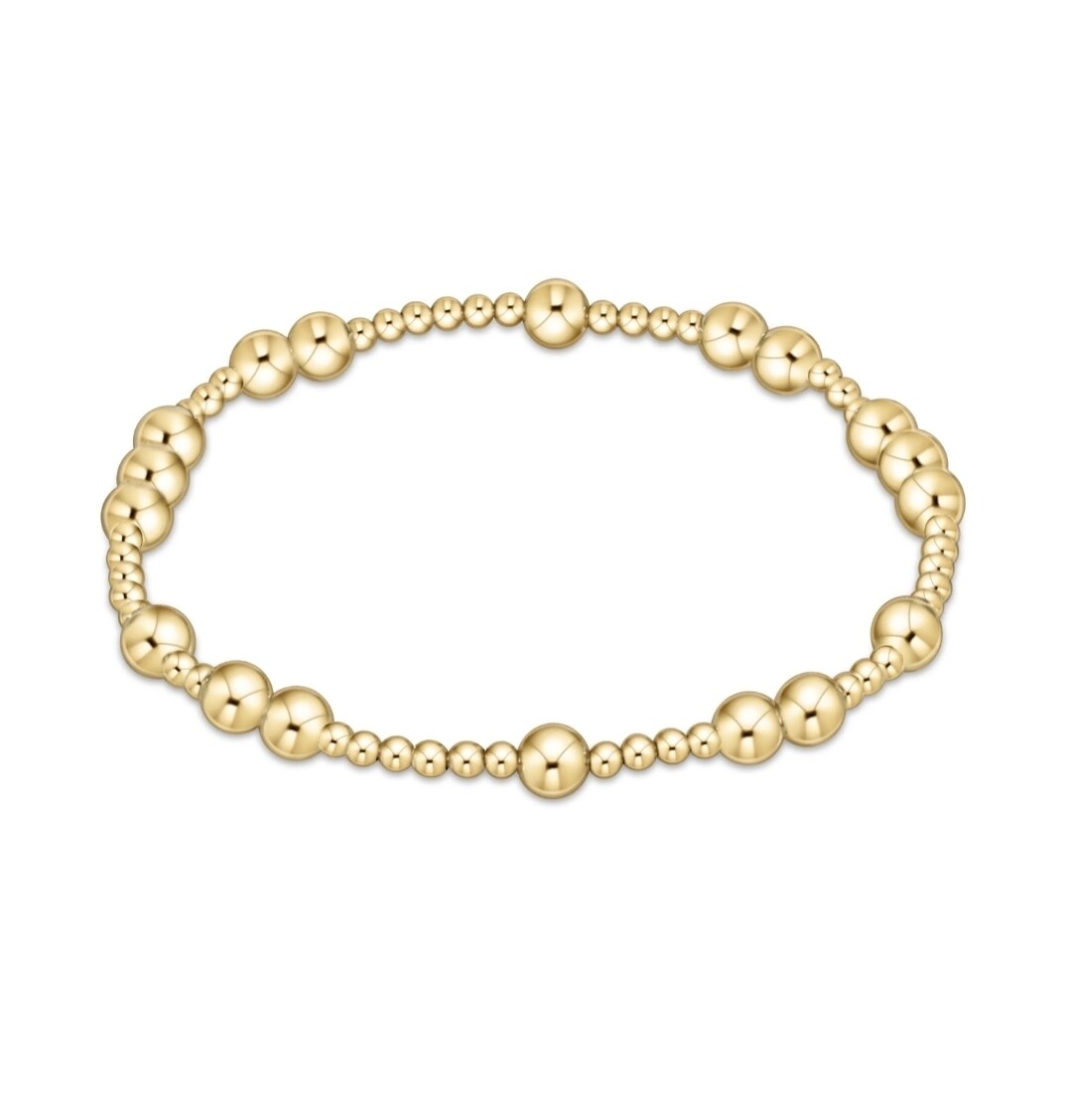 enewton Hope Unwritten 5mm Bead Bracelet - Gold