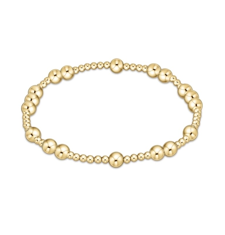 enewton Hope Unwritten 5mm Bead Bracelet - Gold