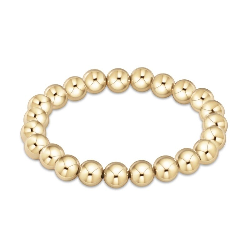 enewton Classic Gold 8mm Bead Bracelet