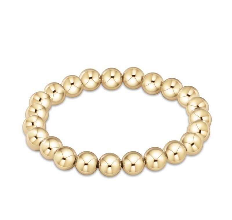 enewton Classic Gold 8mm Bead Bracelet