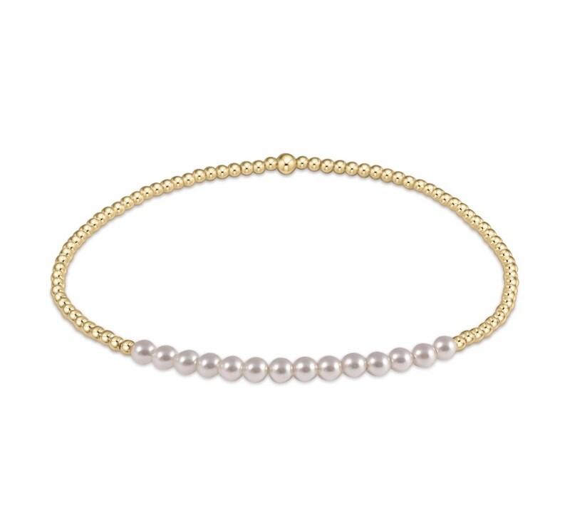 enewton Gold Bliss Pearl 3mm Bracelet 