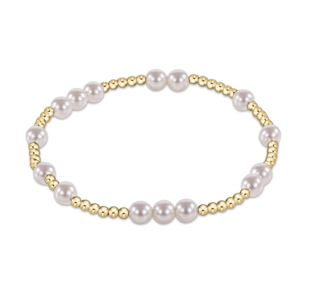 enewton Extends - Hope Unwritten 5mm Bead Bracelet - Pearl