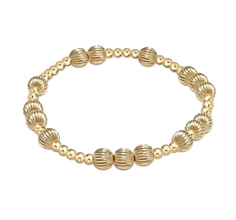enewton Extends - Hope Unwritten Dignity 6mm Bead Bracelet - Gold