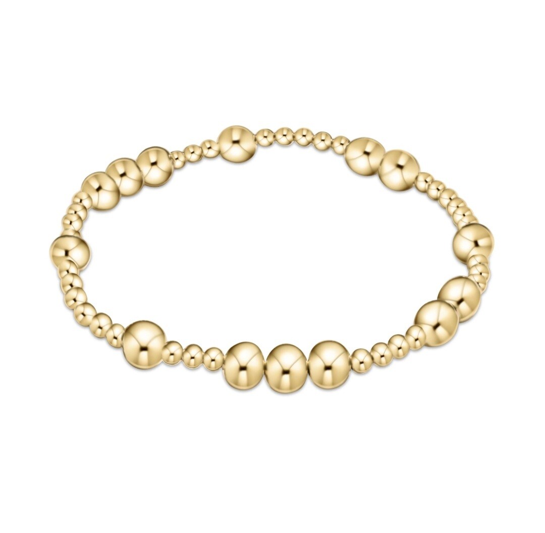 enewton Extends - Hope Unwritten 6mm Bead Bracelet - Gold
