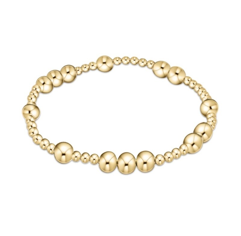 enewton Extends - Hope Unwritten 6mm Bead Bracelet - Gold