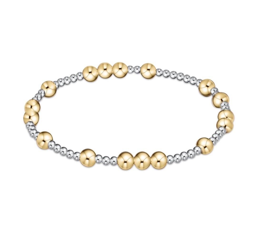 enewton Hope Unwritten 5mm Bead Bracelet - Mixed Metal