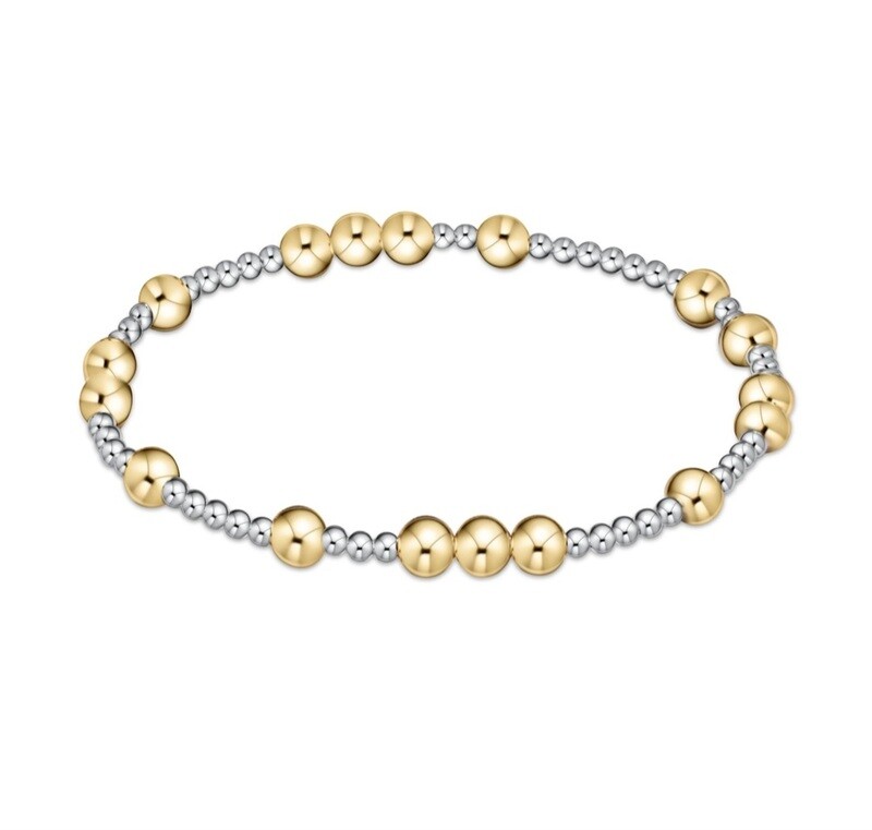 enewton Hope Unwritten 5mm Bead Bracelet - Mixed Metal