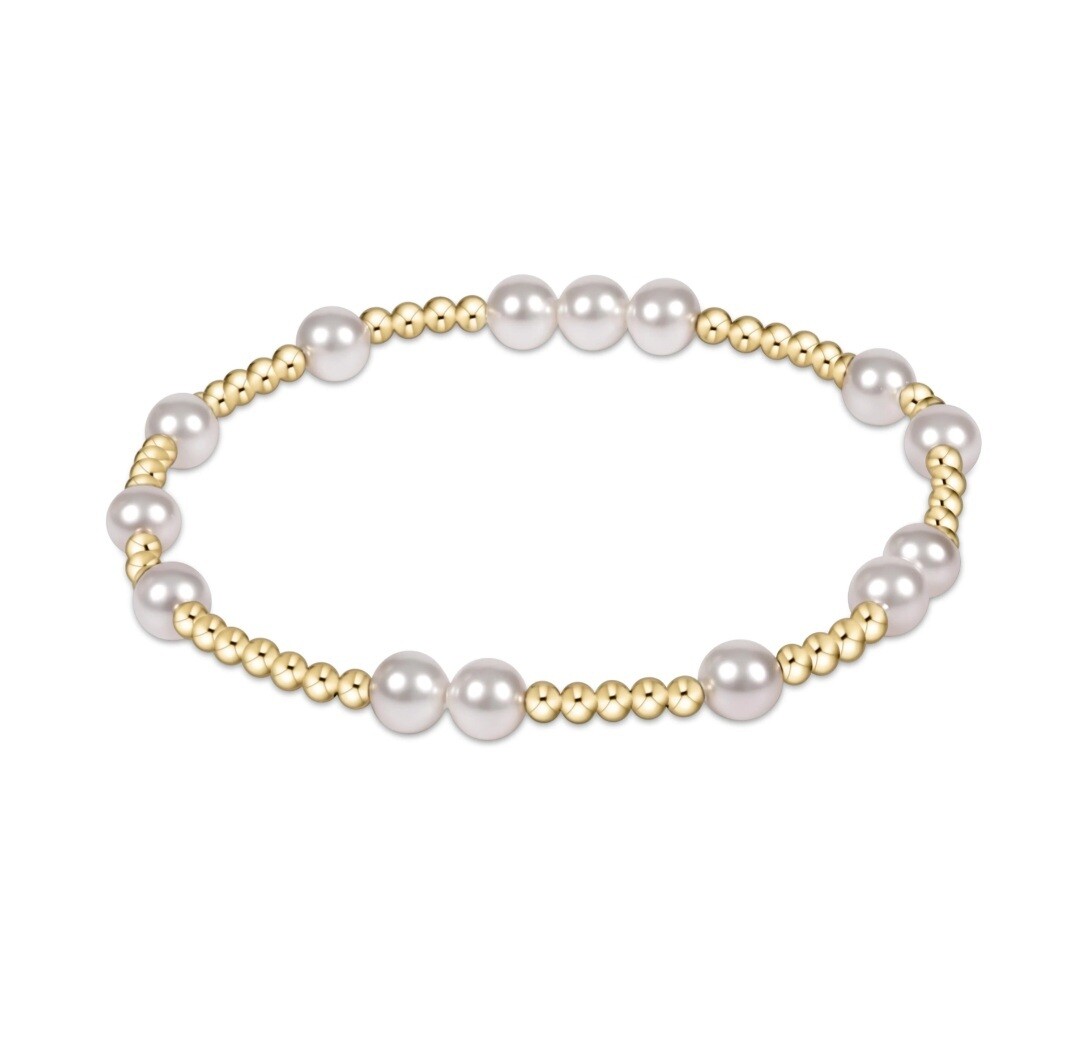 enewton Extends - Hope Unwritten 6mm Bead Bracelet - Pearl