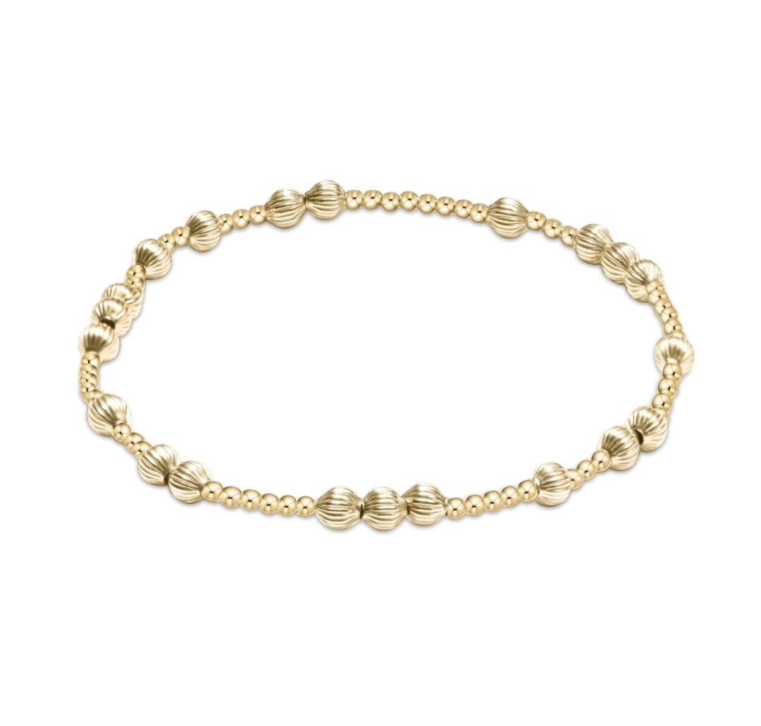 enewton Extends - Hope Unwritten Dignity 4mm Bead Bracelet - Gold