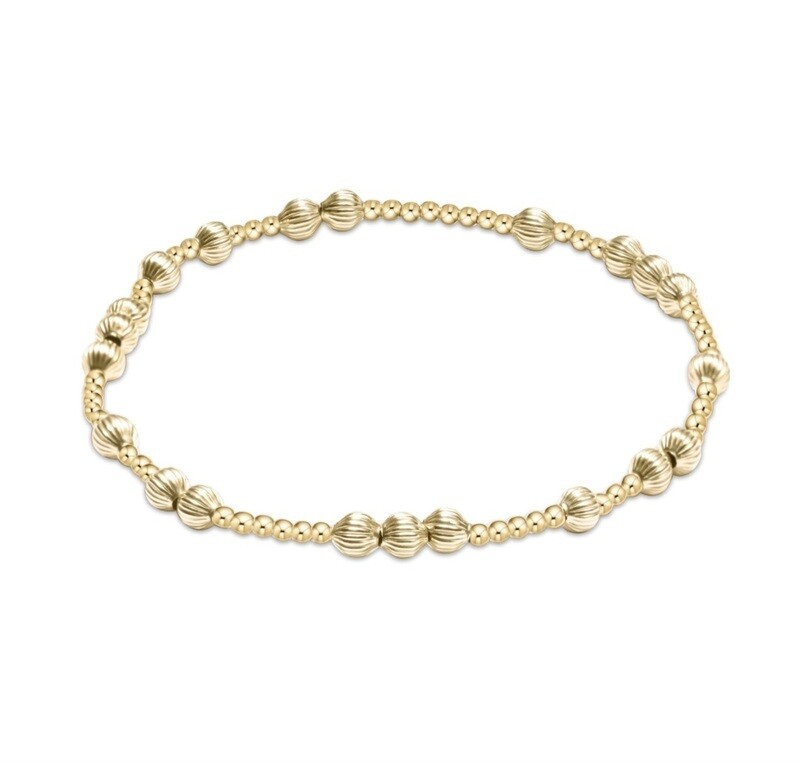 enewton Extends - Hope Unwritten Dignity 4mm Bead Bracelet - Gold