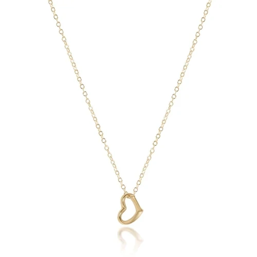 enewton 16&quot; Necklace Gold - Love Small Gold Charm