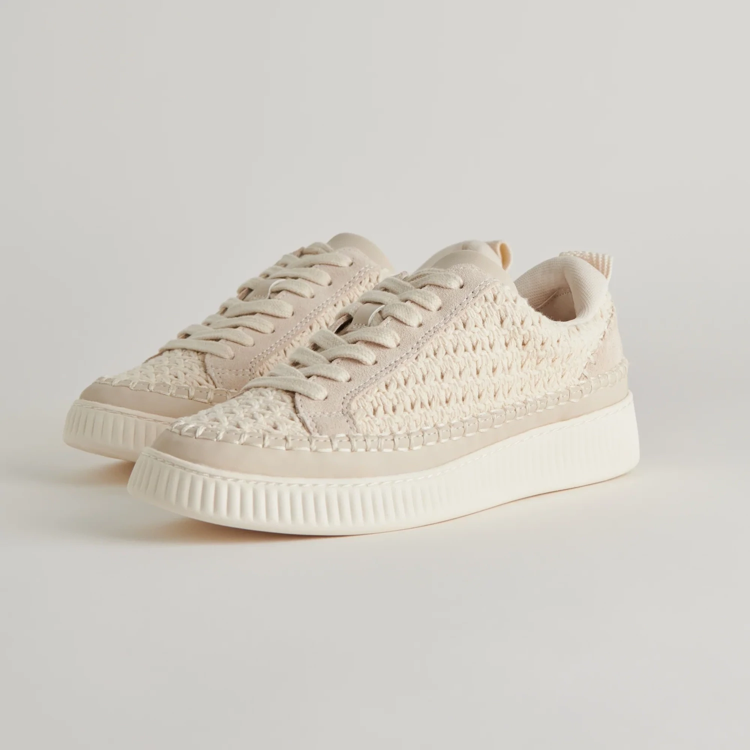 Dolce Vita Nicona Sandstone Knit Sneaker