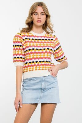 Loving Sunsets Knit Top