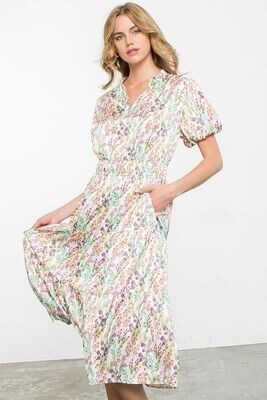 Surrounded By Flowers Midi