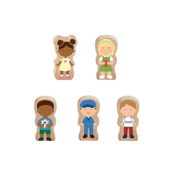 Mud Pie Wooden Automobile Toy Set